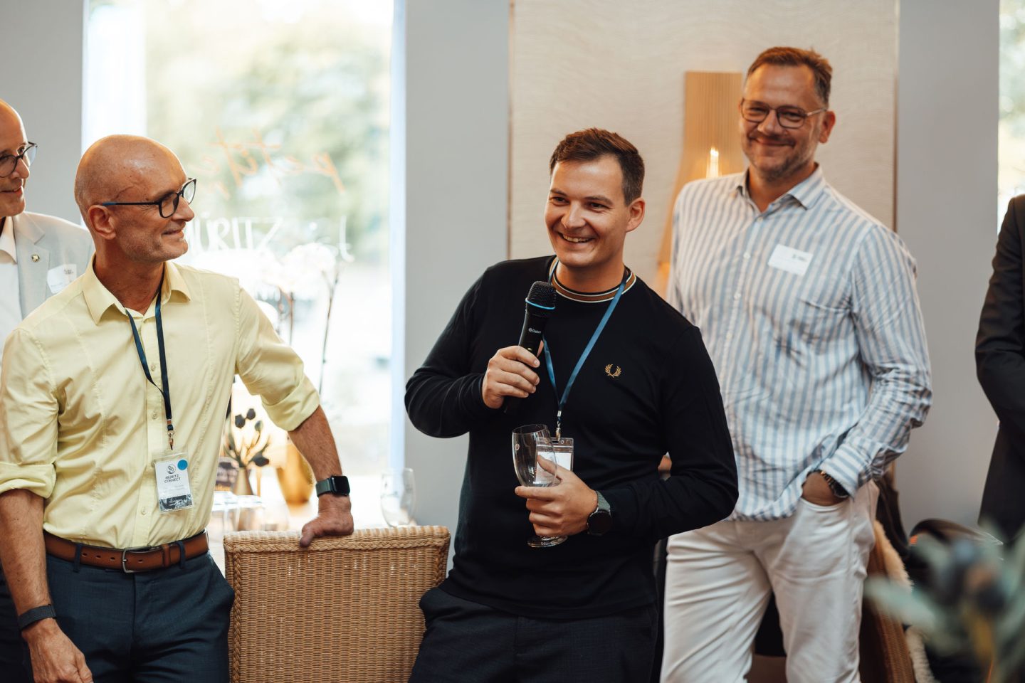 Michael Massow & Tom Hellmann beim Müritz Connect Sommerfest