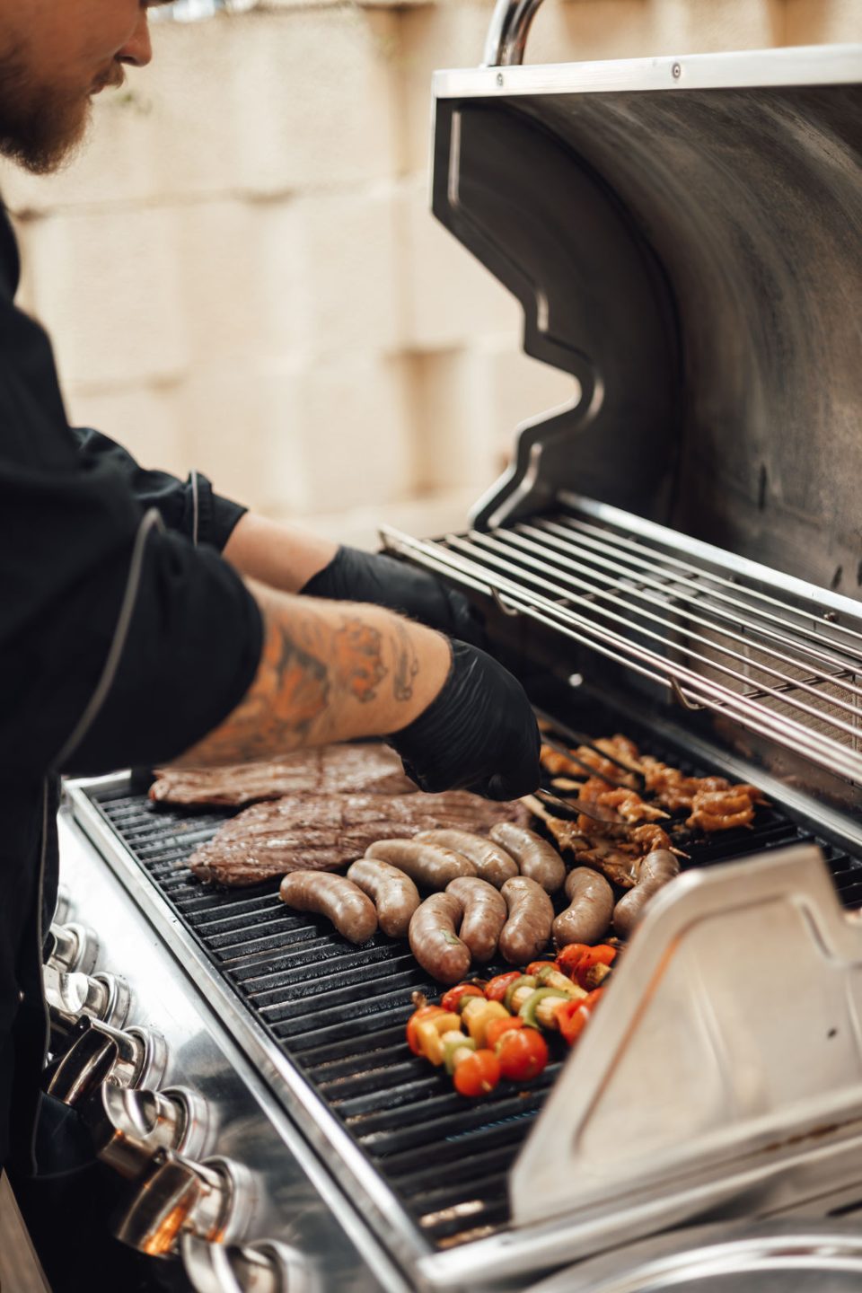 Grill beim Müritz Connect Sommerfest